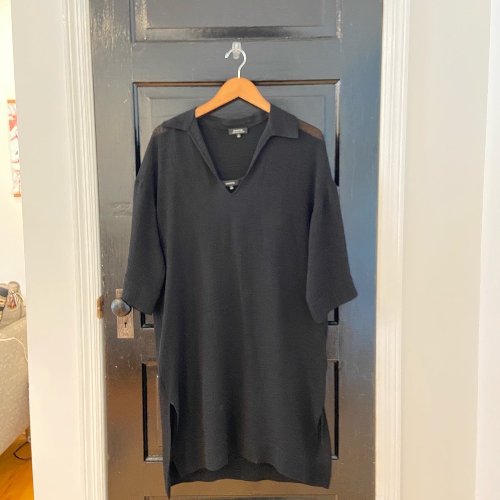 Sheer Black Babaton Dress